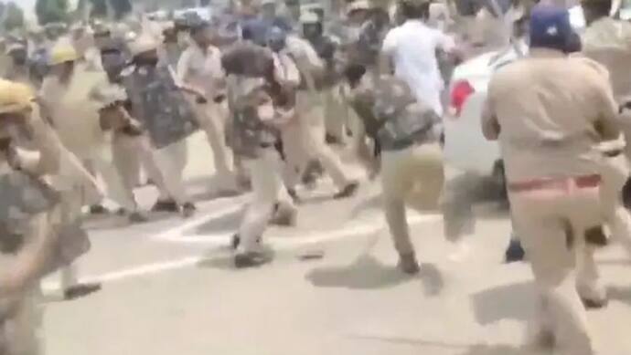 हरियाणा : जानें पुलिस ने किसानों पर क्यों किया लाठीचार्ज, सैकड़ों किसानों को गिरफ्तार करने का दावा