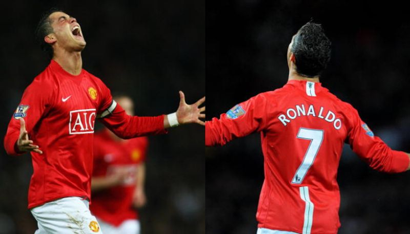 What would be Cristiano Ronaldo's jersey number at Manchester United?-ayh