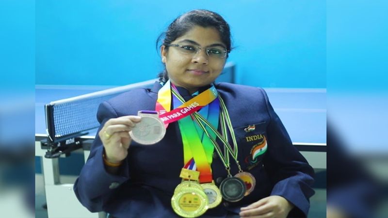 Tokyo Paralympic Gujarat announces Rs 3 crore reward silver medalist paddler Bhavina Patel ckm