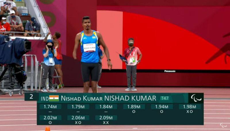 Tokyo Paralympics 2021 Indias Nishad Kumar wins silver medal in high jump