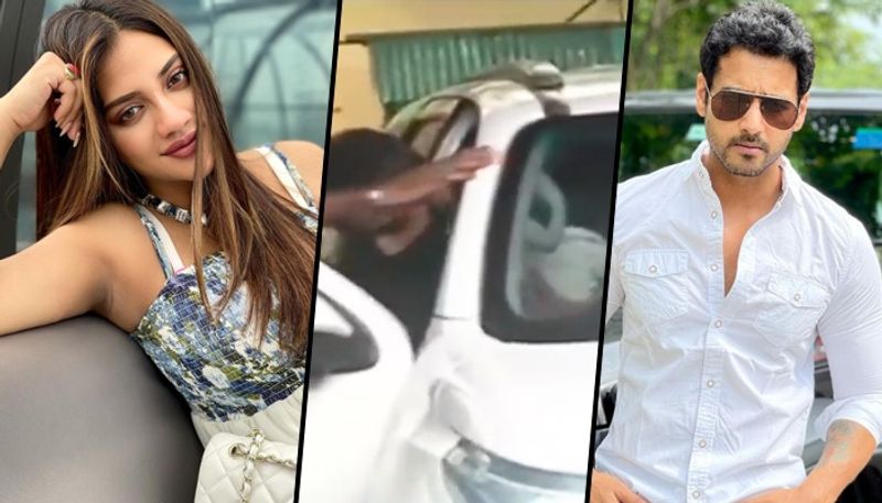 Nusrat Jahan, Yash Dasgupta spotted at hospital leaving for home with baby boy (Video)-SYT