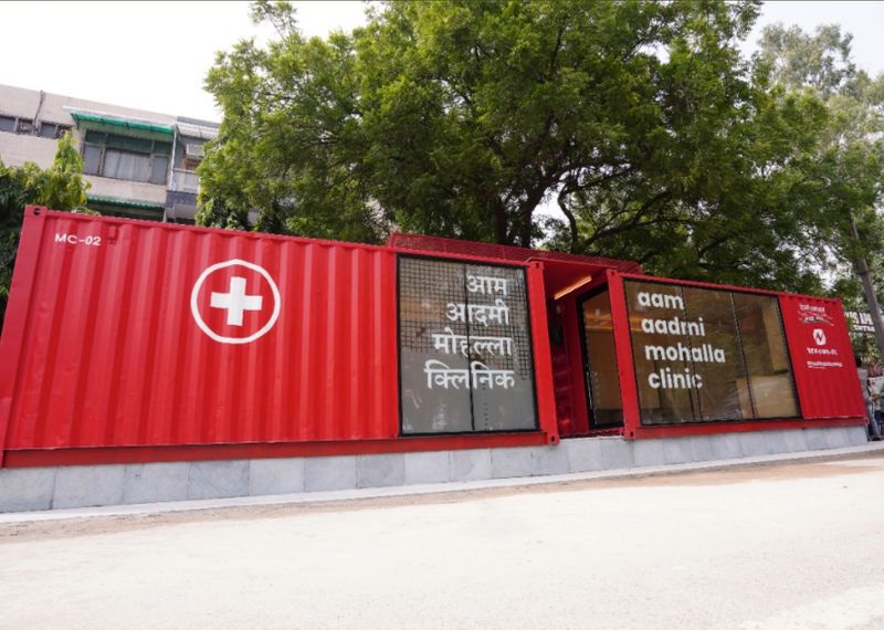 Delhi to get portable mohalla clinics built from shipping containers gcw