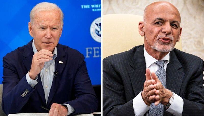 Leaked Biden Ghani phone call transcript on Taliban blitz gcw