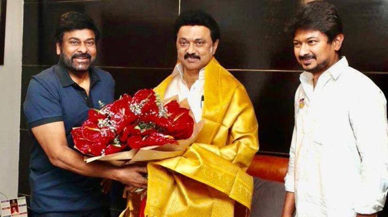 Mega Star Chiranjeevi meet cm mk stalin