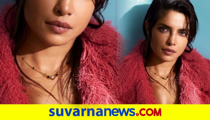 Bollywood Actress Priyanka Chopra wears mangalsutra made for modern Indian woman in latest glam photoshoot dpl