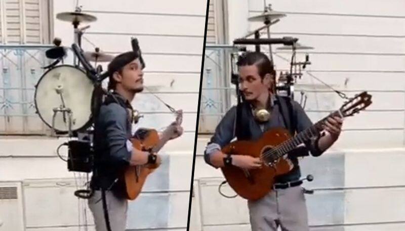 One-man Orchestra From Argentina; Viral video stuns netizens - gps