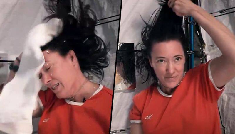 Watch how astronauts keep their hair clean in space - gps