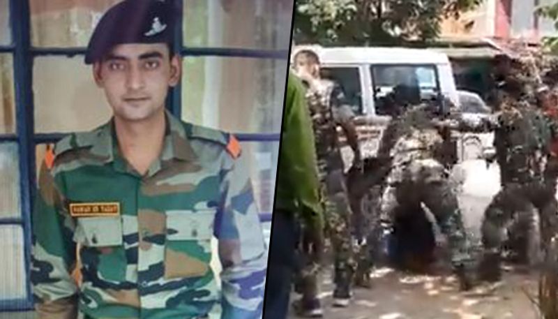 Army jawan brutally beaten up by cops for not wearing mask in Jharkhand; video goes viral - gps