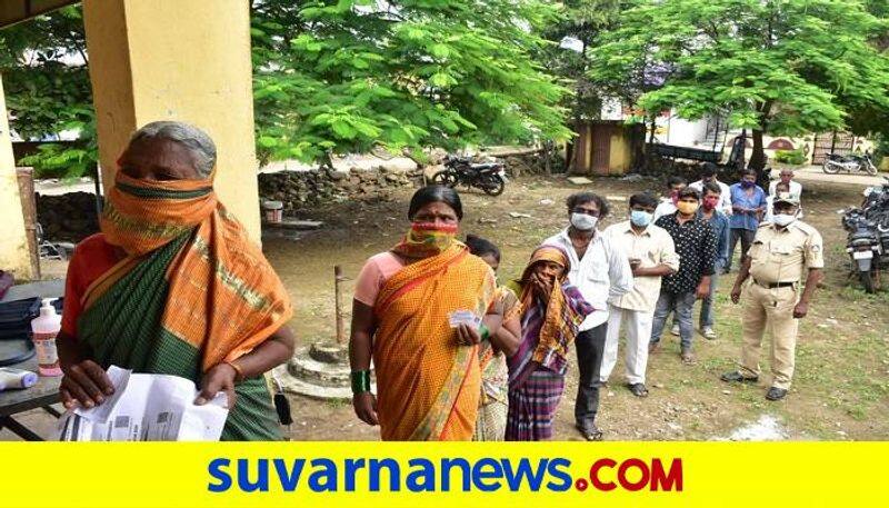 Polling Stop in Hubballi Dharwad Corporation Election grg