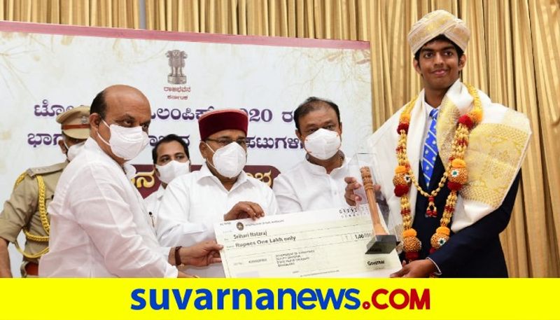 Karnataka Governor Thawar Chand Gehlot Felicitate state Olympians kvn