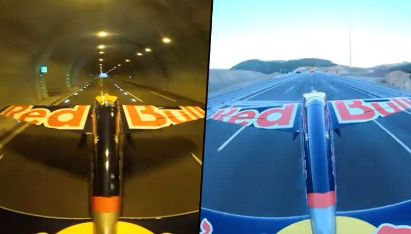 First pilot to fly plane through road tunnels; unbelievable video goes viral  - gps