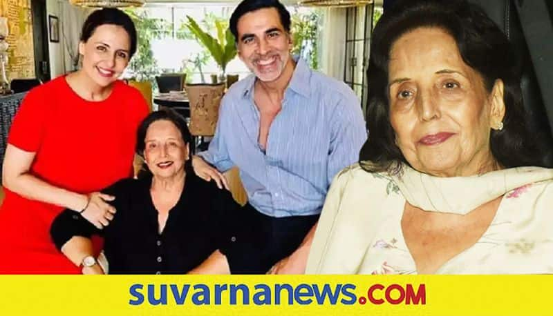 Bollywood actor Akshay Kumars mother dies after illness dpl