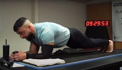 9 hours, 30 minutes, and 1 second: Australian man sets new Guinness World Record for longest plank