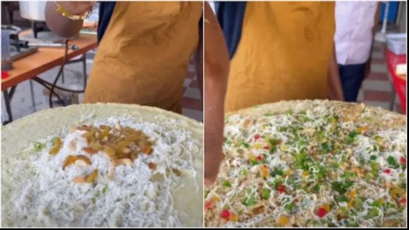 Man makes Dilkhush Dosa in viral video