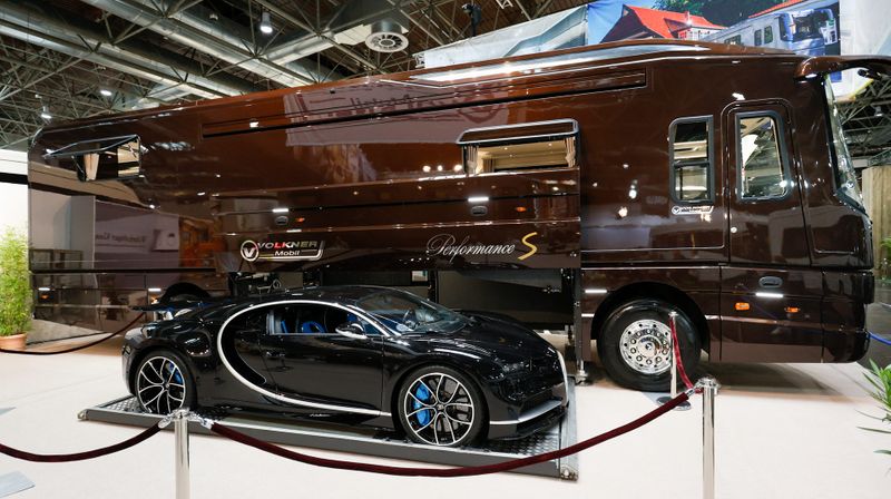 These stunning 17 crore motorhome can house your 21 crore Bugatti Chiron