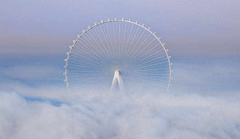 World Largest Ferris Wheel Mysteriously Stops Turning In Dubai