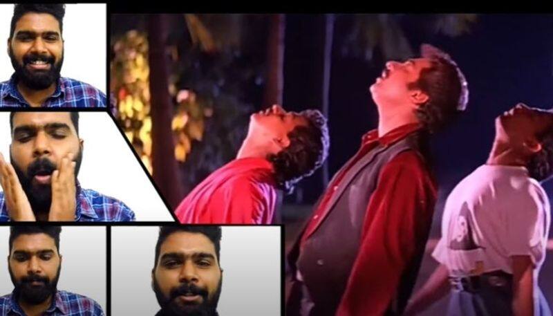 a cappella tribute to mammootty by rhithwik s chand