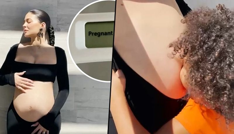 Kylie Jenner, Travis Scott confirm second pregnancy; shares video showing Stormi kissing her mother's belly RCB