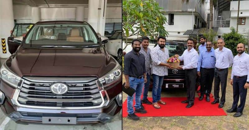 Mohanlal Bought A New Toyota Innova Crysta