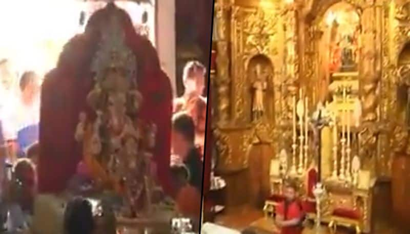 Lord Ganesh meets Jesus in Spain; watch viral video - gps