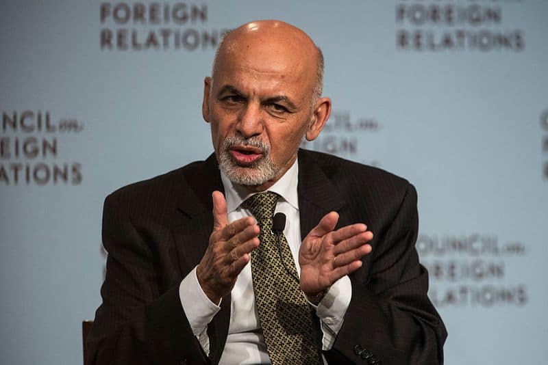 Account hacked Ashraf Ghani after Facebook post calls for Taliban recognition gcw