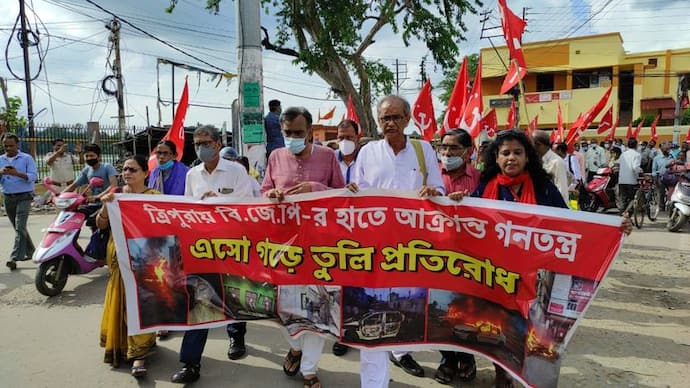 'প্রতিবাদ হবে', ত্রিপুরায় দলীয় কার্যালয়ে হামলার ঘটনায় বললেন সূর্যকান্ত মিশ্র