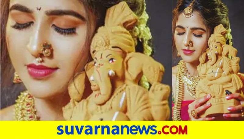 Kannada actress Apoorva talks about Ganesh Chaturthi celebration vcs