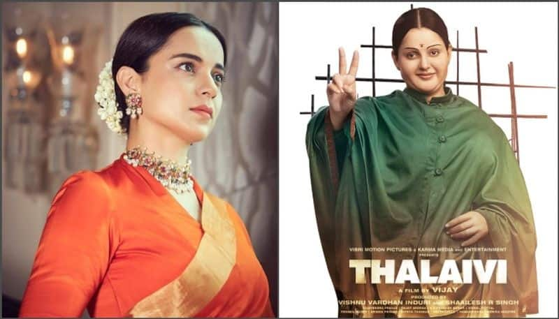 kangana ranaut starring thalaivii first day box office collection figures here