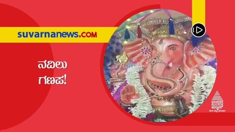 Ganesha Chaturthi Navilu Ganapa Becomes Centre of Attraction in Madikeri hls