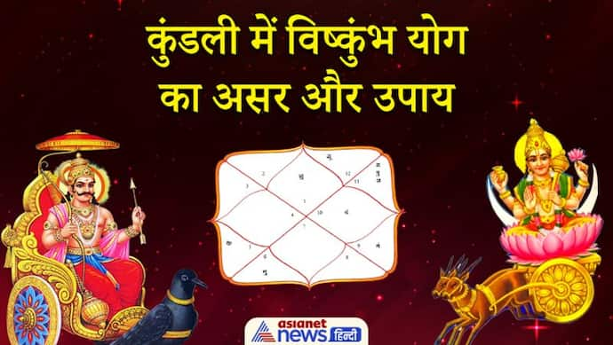 Astrology: कुंडली में शनि और चंद्रमा के कारण बनता है विष्कुंभ योग, जानिए इसके अशुभ प्रभाव और उपाय