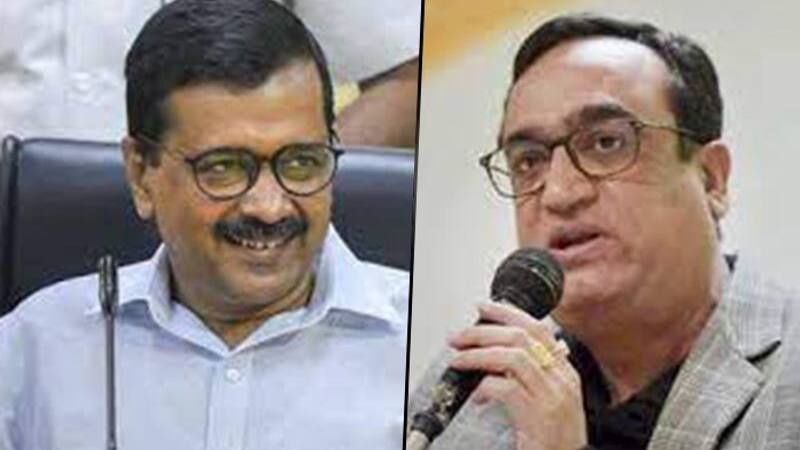 Arvind Kejriwal Ajay Maken