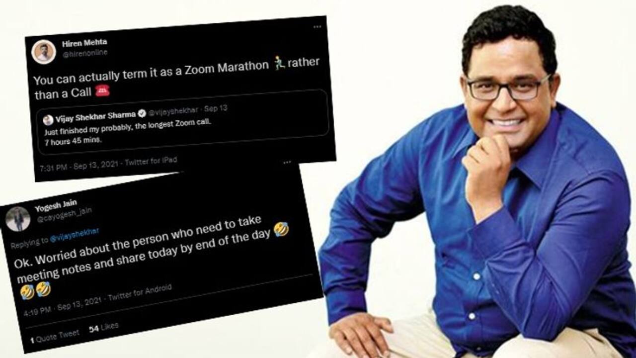Paytm CEO shocked netizens, shares his '7 hour long Zoom call' on social media