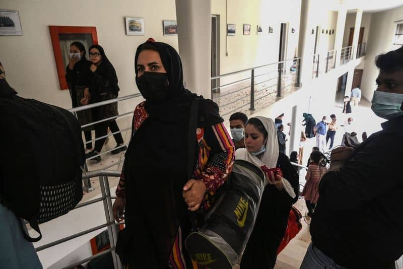 32 Afghanistan female footballers reach Pakistan to evade Taliban-ayh