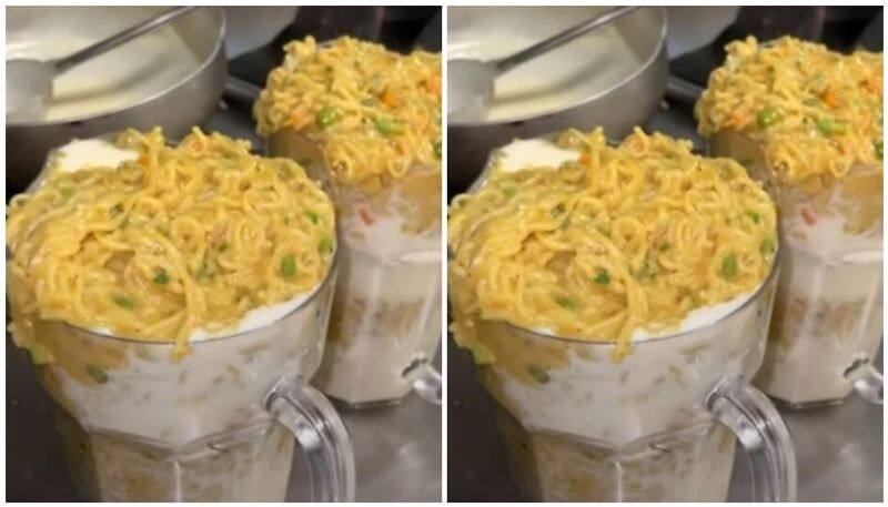 Viral picture of Maggi Milkshake has left Internet fuming