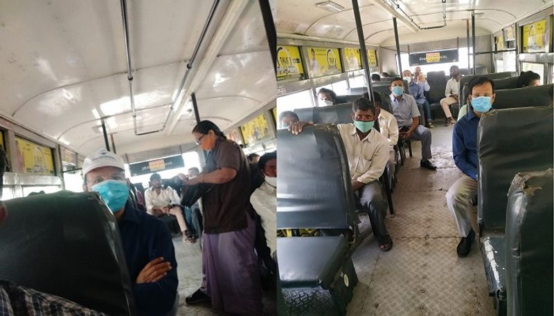 Ts rtc md vc sajjanar travels in rtc bus as normal person and checks mgbs