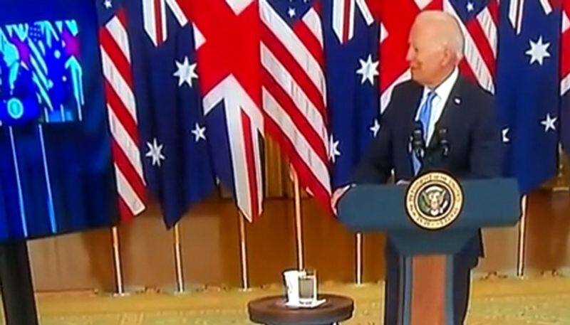 US Joe Biden forget Australia PM Scott Morrison name watch viral video gcw