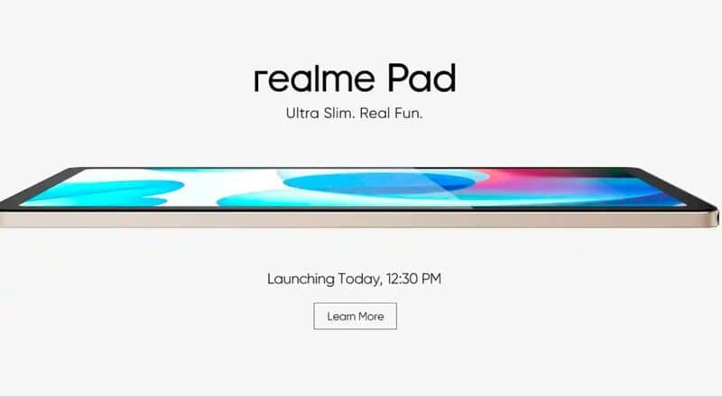 good Opportunity to buy Realme's first tablet today, design like iPad