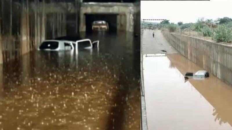 water filled railway subway...Doctor drowns after his car