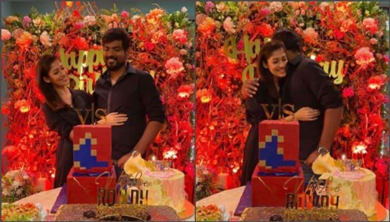 nayanthara surprised vignesh shivan on his birthday