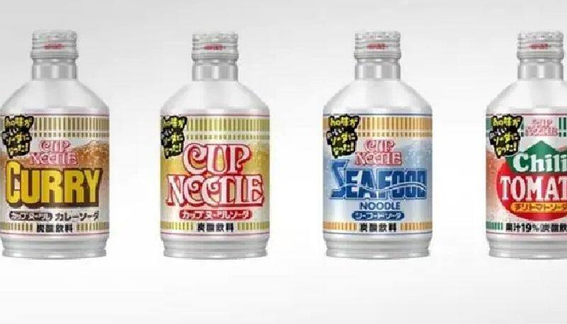 noodles flavoured soda introduced by japanese food chain