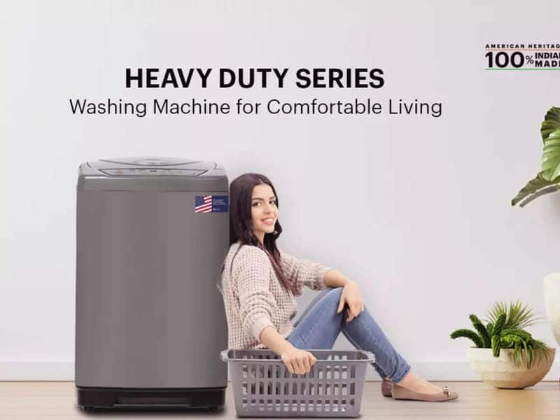 American company White Westinghouse introduced a new range of fully automatic washing machines in India, starting price Rs 12499