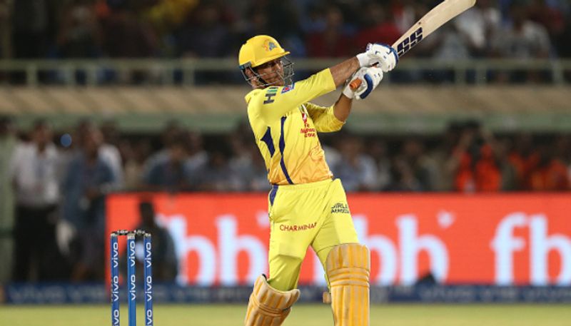 IPL 2021 MS Dhoni smoking monstrous sixes in training