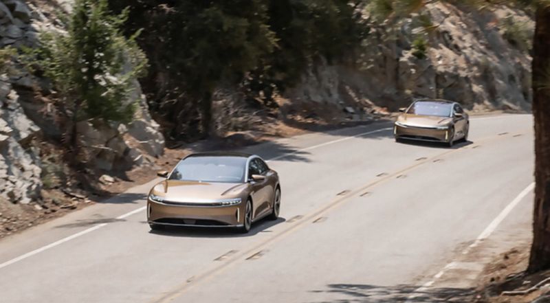 auto Tesla Lucid Motors' Air Dream Edition becomes 1st electric vehicle to clock 836 km gcw