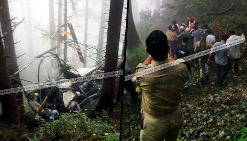 J-K: Indian Army helicopter crashes near Patnitop in Udhampur-dnm