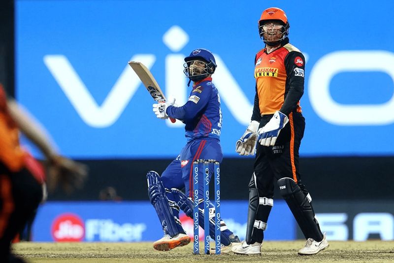 IPL 2021: Delhi Capitals vs Sunrisers Hyderabad Head to Head Record