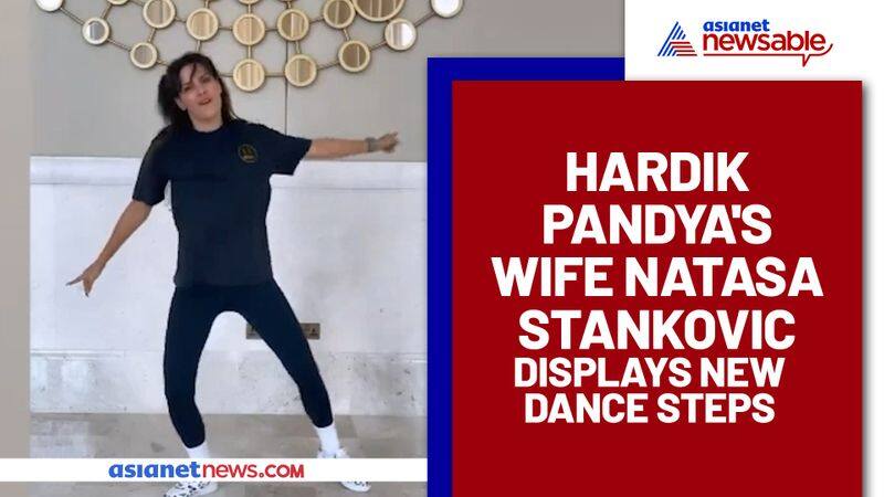 IPL 2021: Hardik Pandya's wife Natasa Stankovic keeps her fans guessing with her new dancing steps (Watch)-ayh