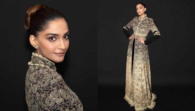 Sonam Kapoor looks ethereal in embroidered ensemble