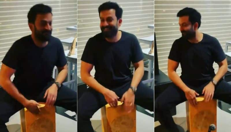 actor prithviraj shared his video on instagram goes viral