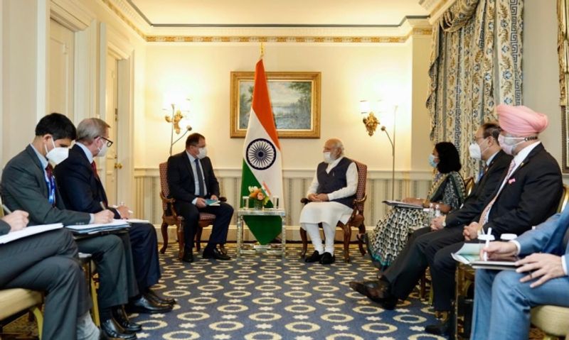 Trust Indian talent and start making in India: PM Modi tells Qualcomm CEO Cristiano Amon