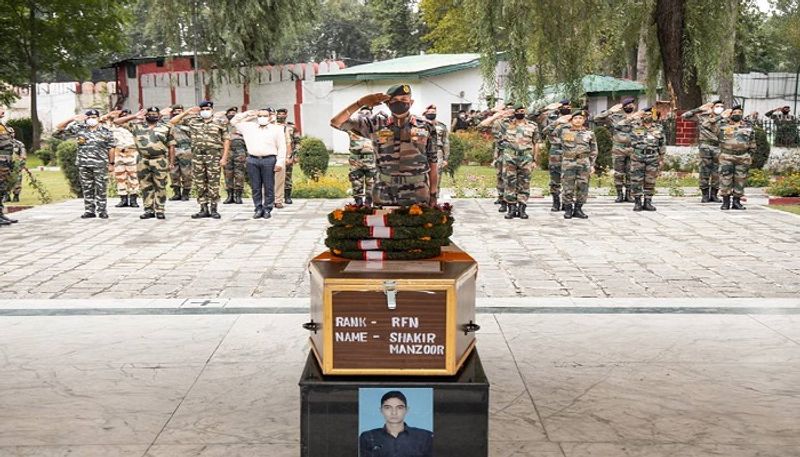 After 13 Months Fallen Indian Army Soldier Gets Burial With Full Honours mah